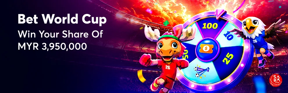 BK8 World Cup Mega Rewards Festival 2026 — Bet World Cup and win your share of MYR 3,950,000 in free bets